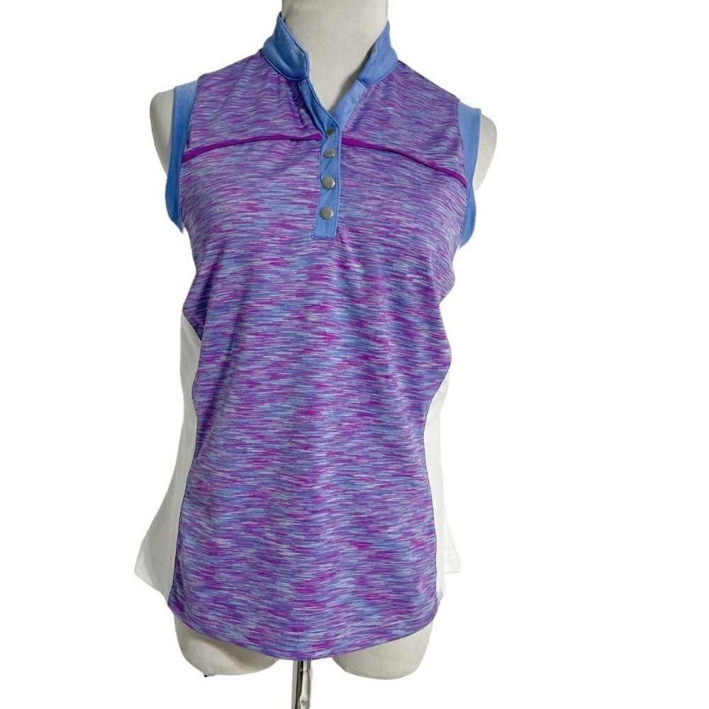 GGblue Medium Sleeveless Shirt Tank Top Golf Tennis Athletic